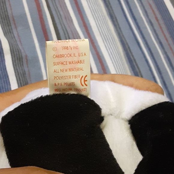 Panda 1997 Beanie Baby Rare Fortune O.G HANDMADE! - Picture 5 of 10